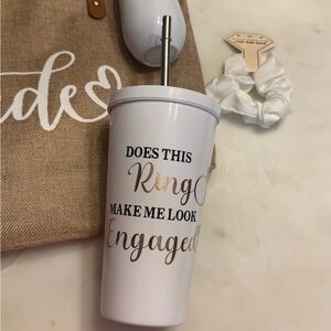 Engagement Tumbler - “Does this ring make me look engaged”